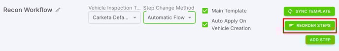 Reorder steps